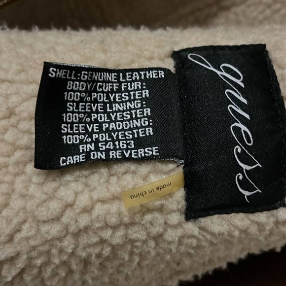 Guess rust suede jacket - Picture 7 of 8